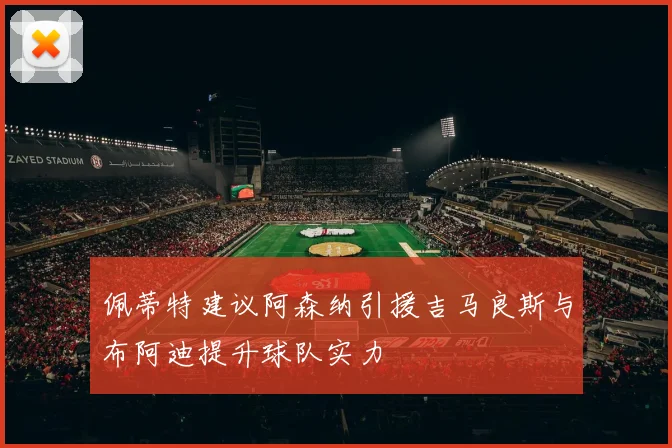 佩蒂特建议阿森纳引援吉马良斯与布阿迪提升球队实力